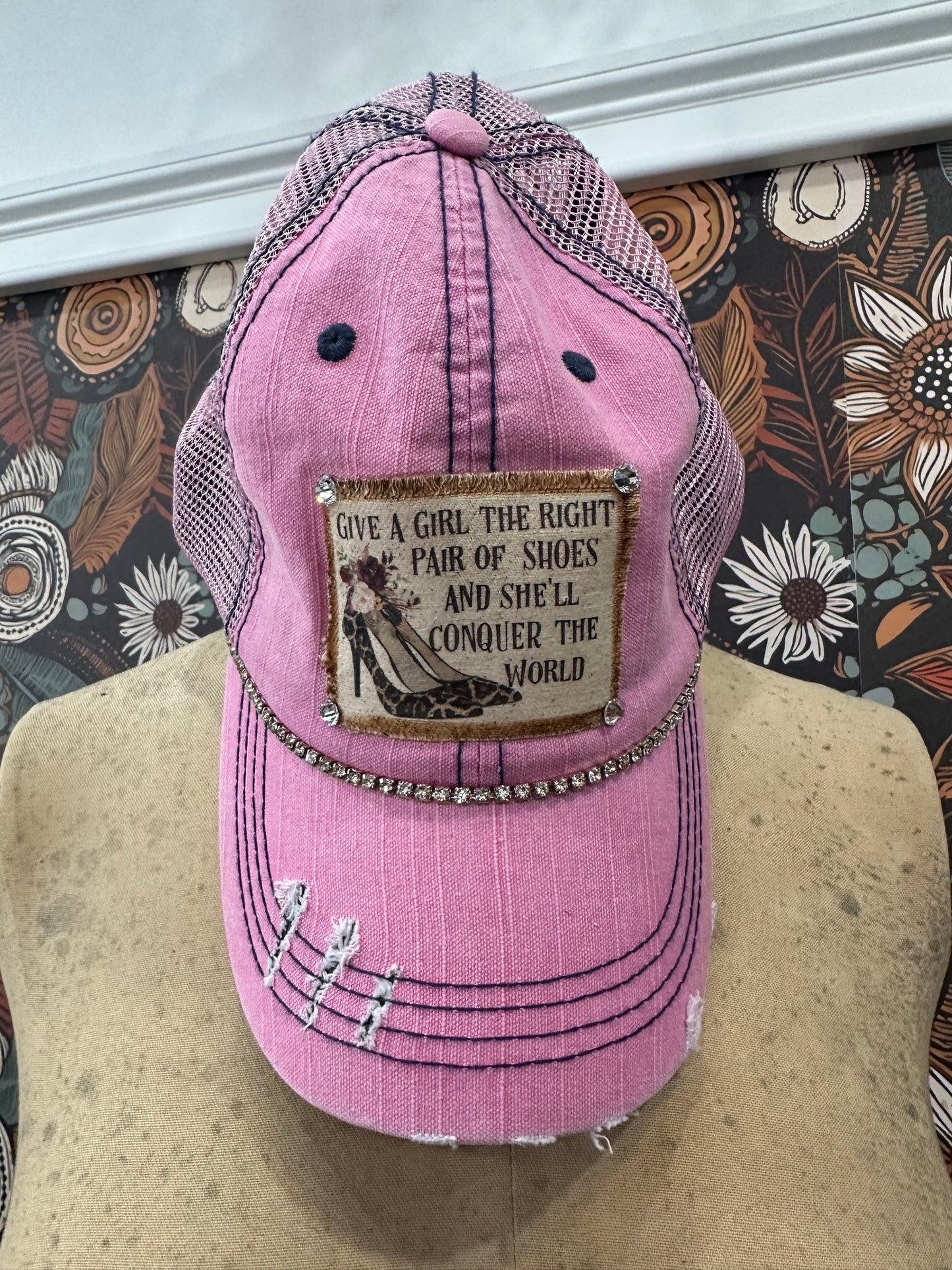 Conquer The World Baseball Hat