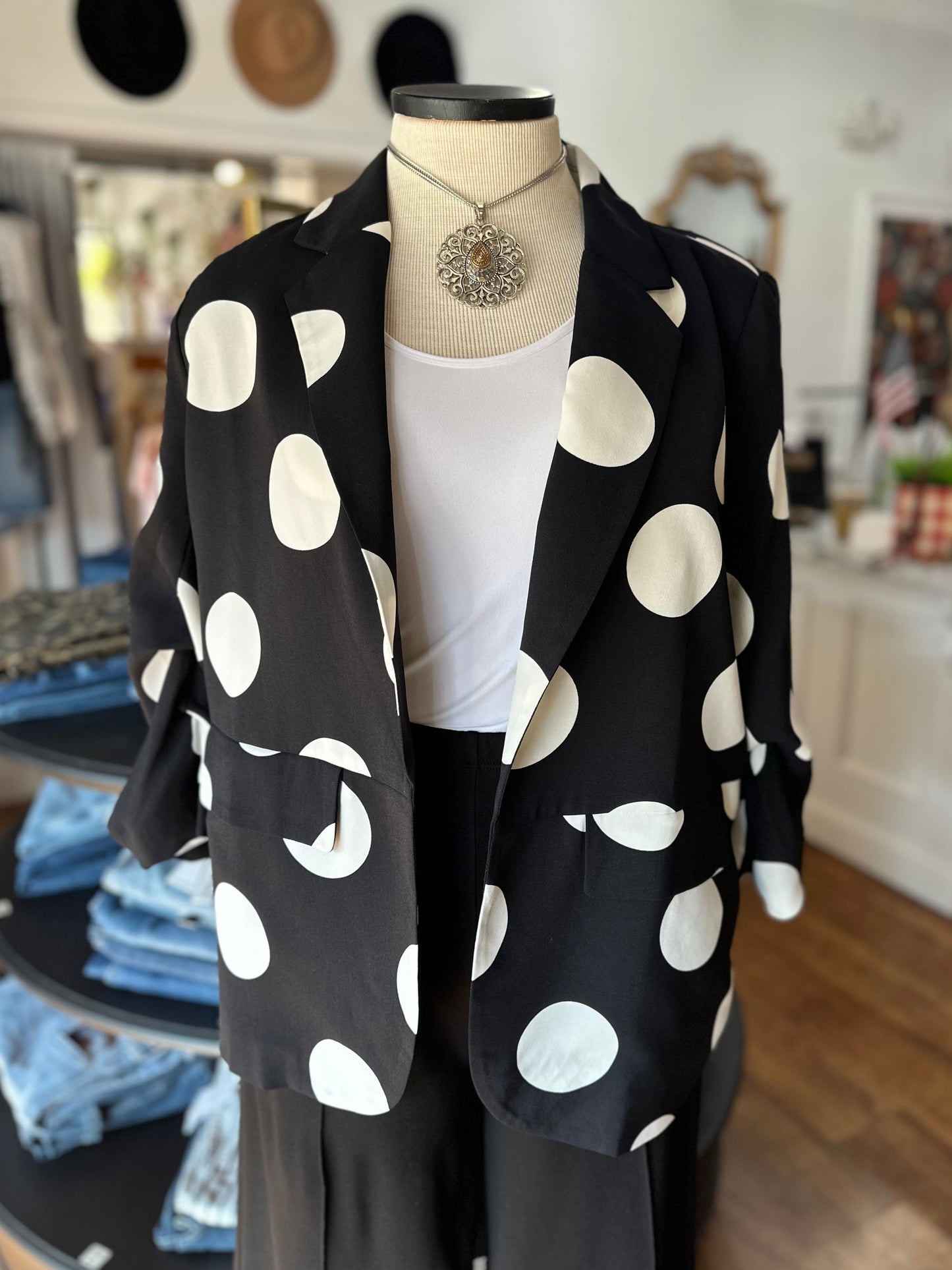 Simply Spotted Blazer
