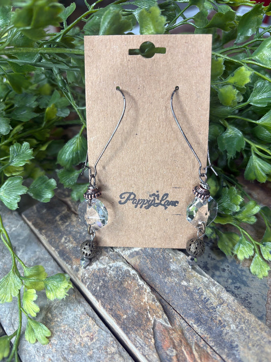 Time Flies Chandelier Earrings