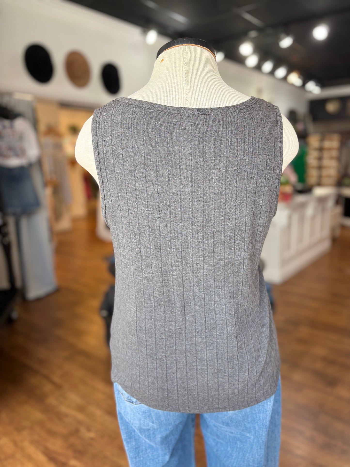 Slate Essential Tank Top