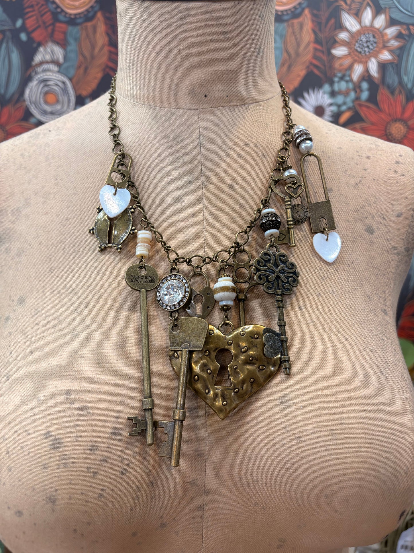 Unlock the Moment Key Charm Necklace
