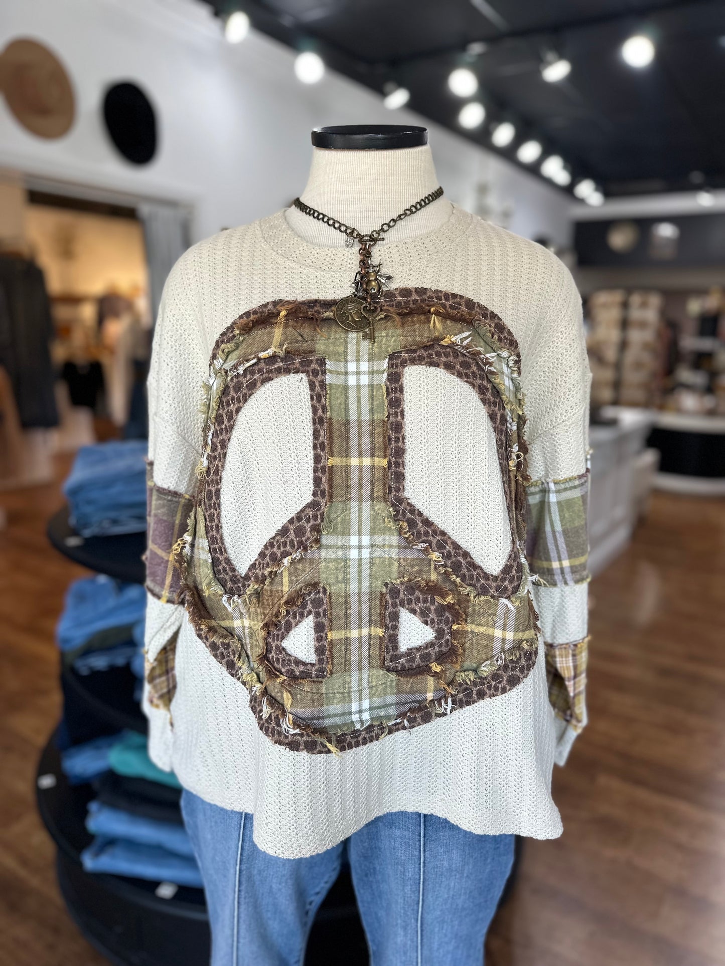 Peaceful Feeling Mineral Washed Top