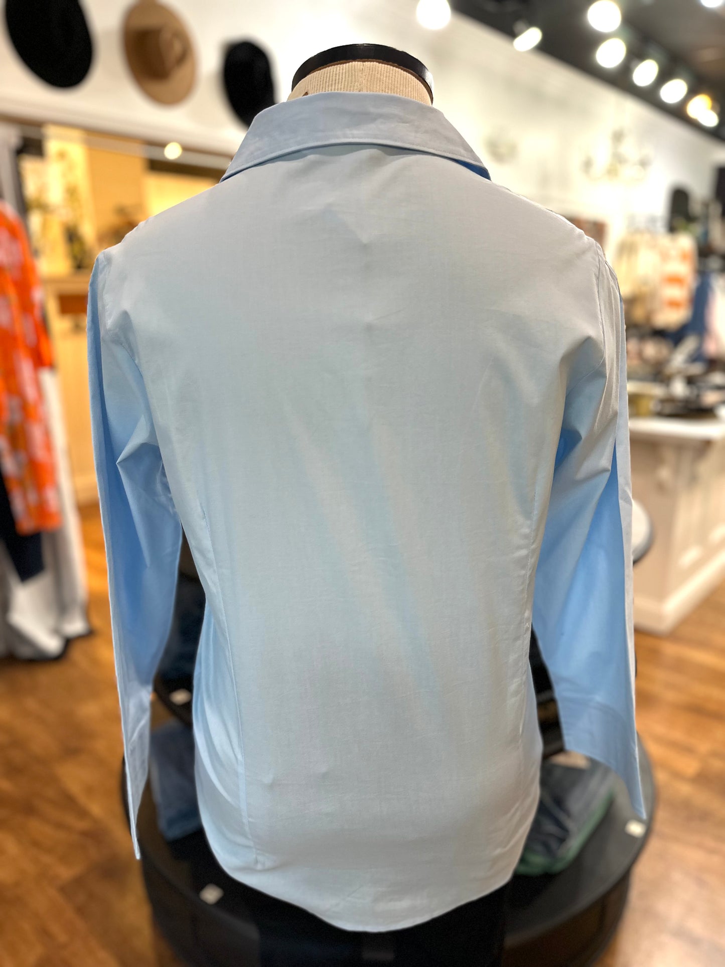 Have It All Button Up Top ~ Blue