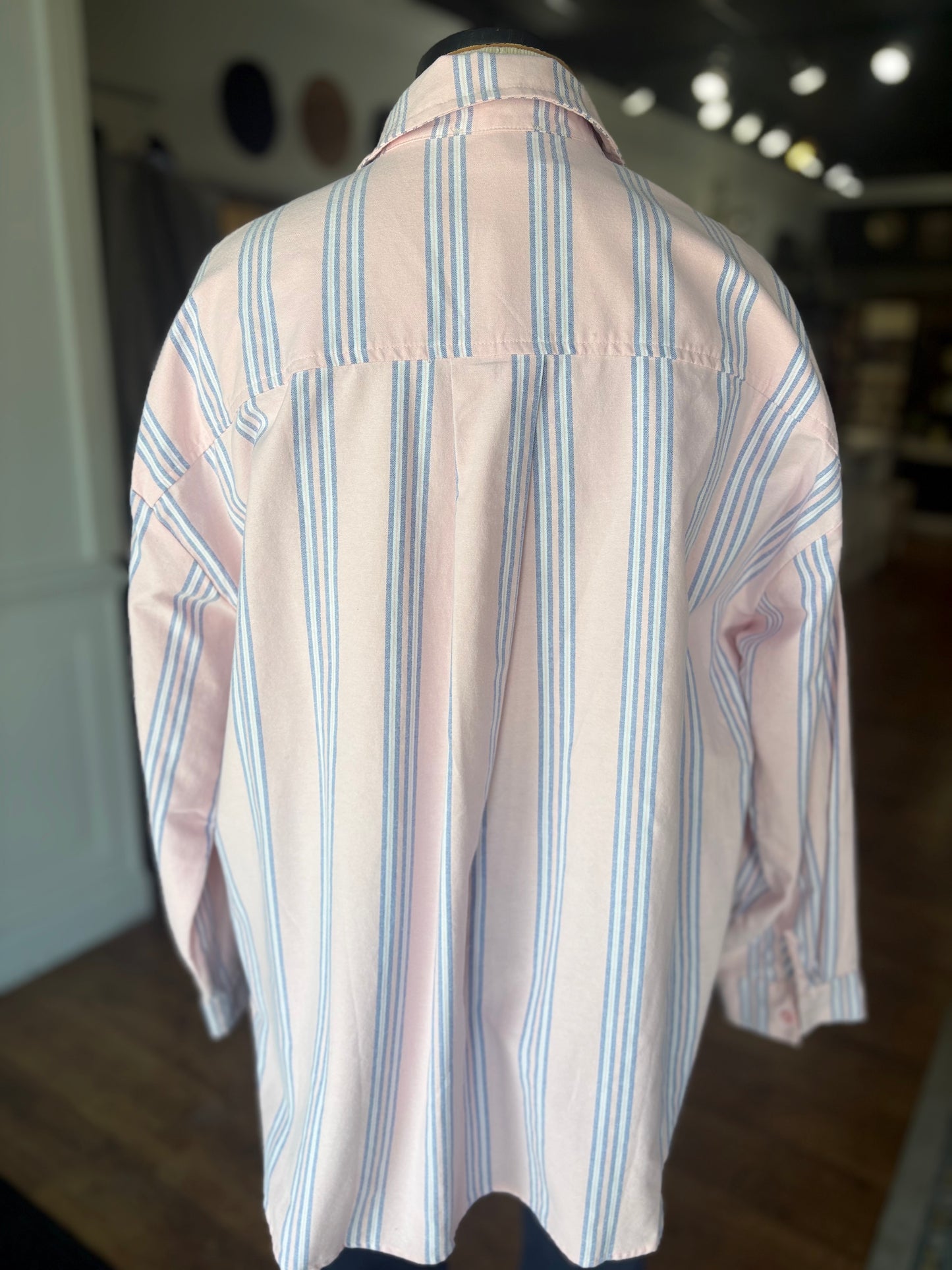 Hear Me Out Striped Button Down Shirt