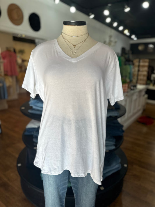 Keep It Casual V-Neck Tee