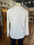 Won't Let You Down Long Sleeved T-Shirt ~ Cream