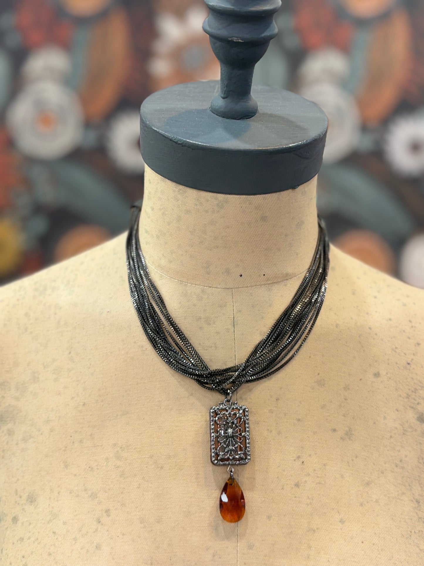 Liquid Sunshine Boho Necklace & Earring Set