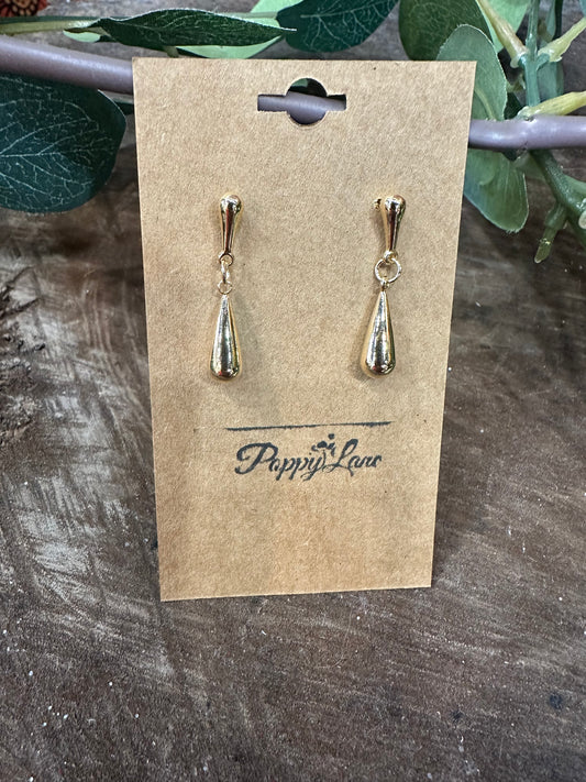 Together Always Double Teardrop Earrings