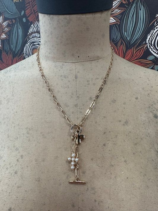 Fearlessly You Charm Necklace