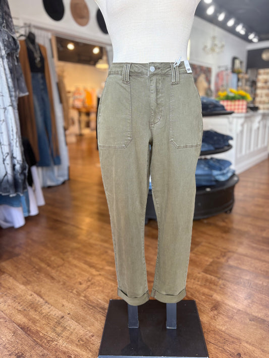 Judy Blue High Waist Aurora Weekender Cuffed Jean ~ LETA