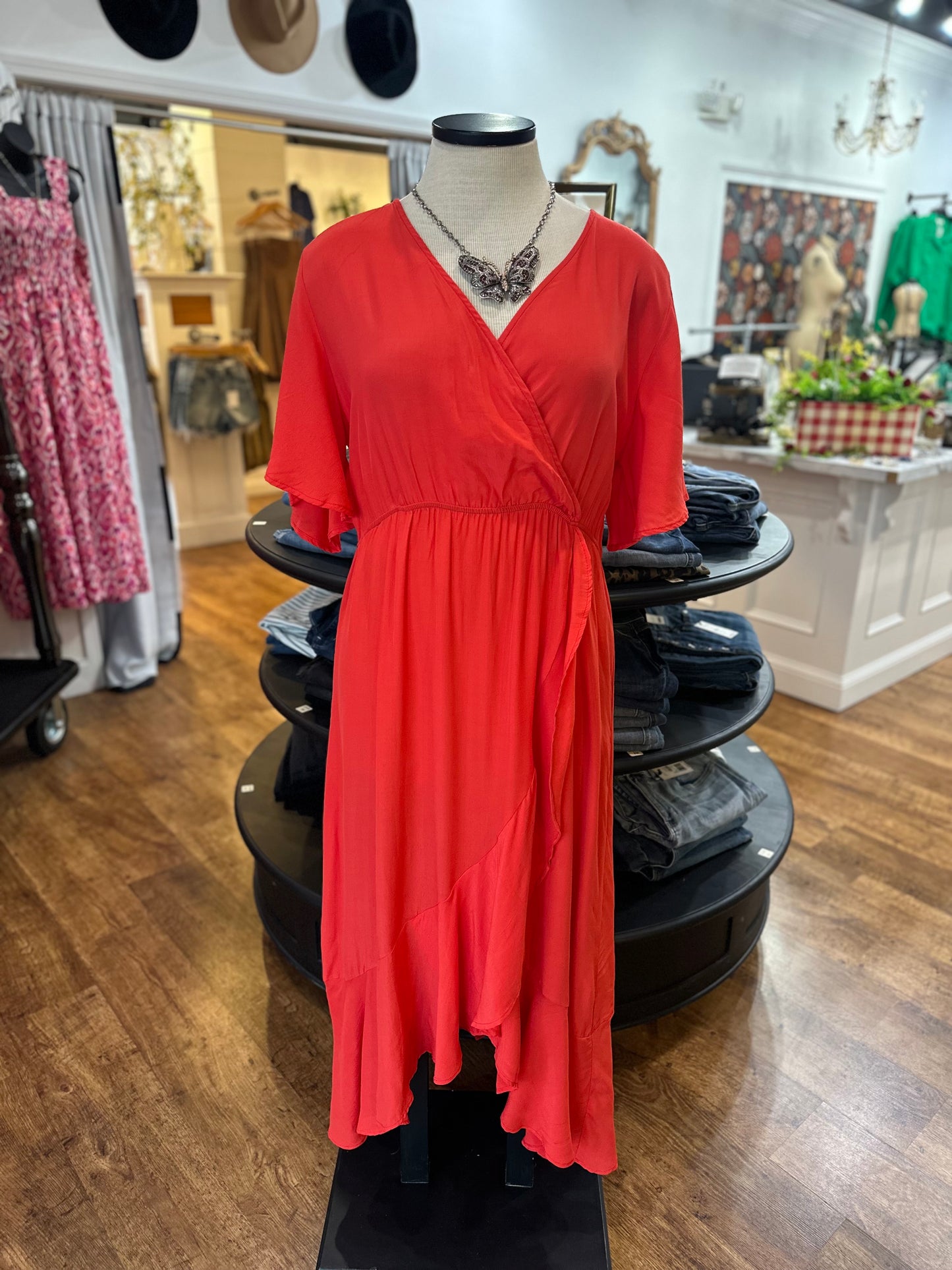 Rooftop Views Midi Dress