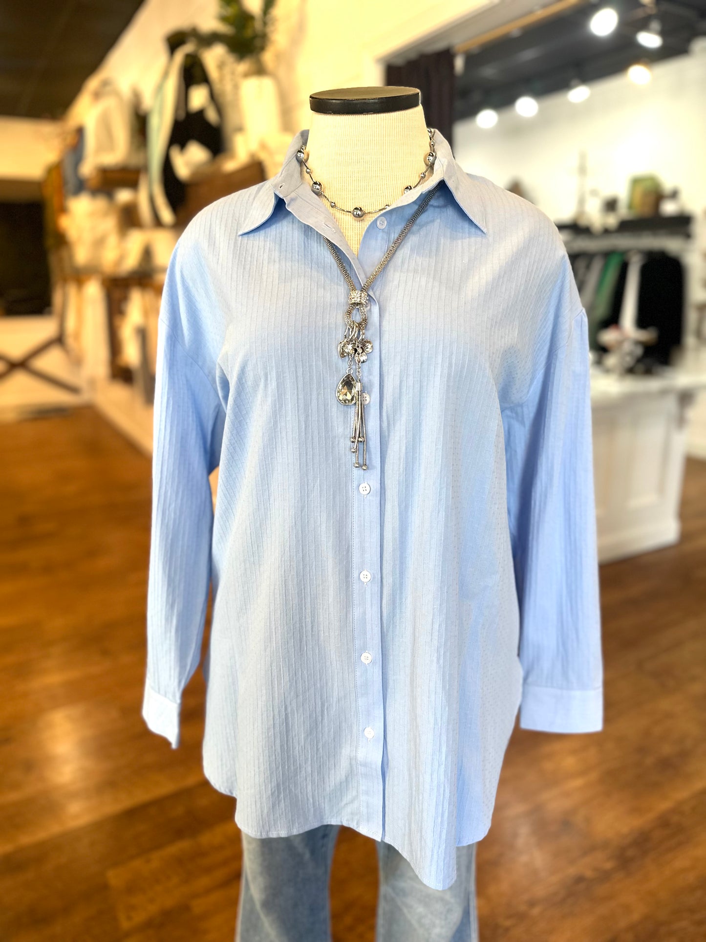 Never Wait Button Down Shirt