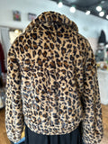 One Step Closer Leopard Faux Fur Jacket