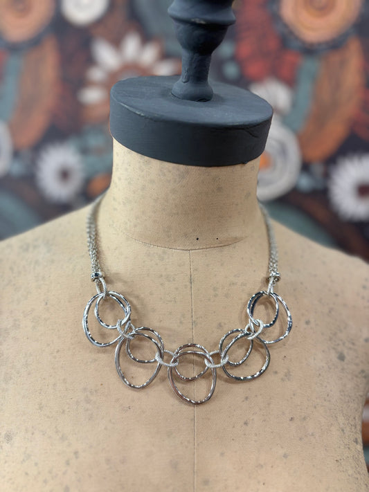 Caught Your Eye Ring Necklace