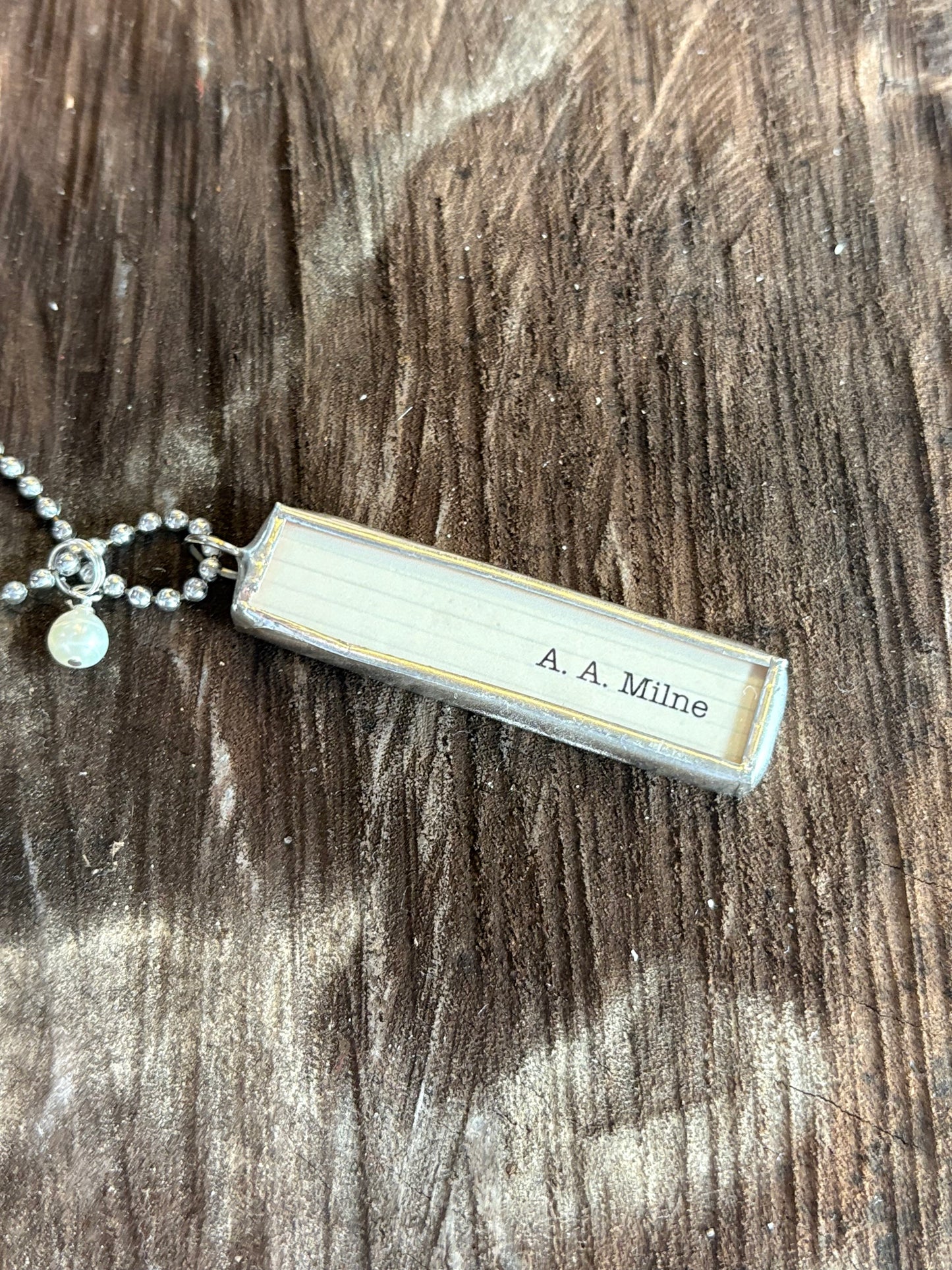 Tell My Story Necklace ~ Winnie the Pooh