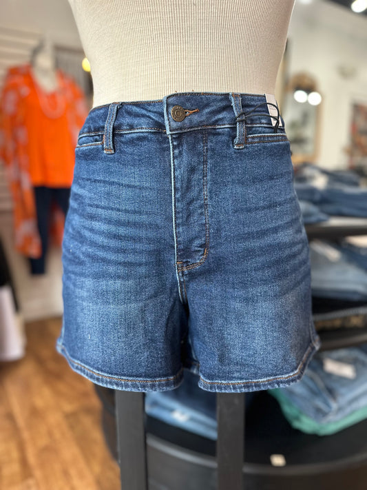 Judy Blue High Waist Tummy Control Slim Short ~ RYLEE