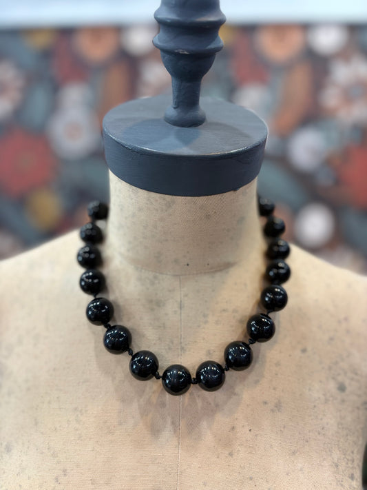 Just Bead It! Necklace - Black