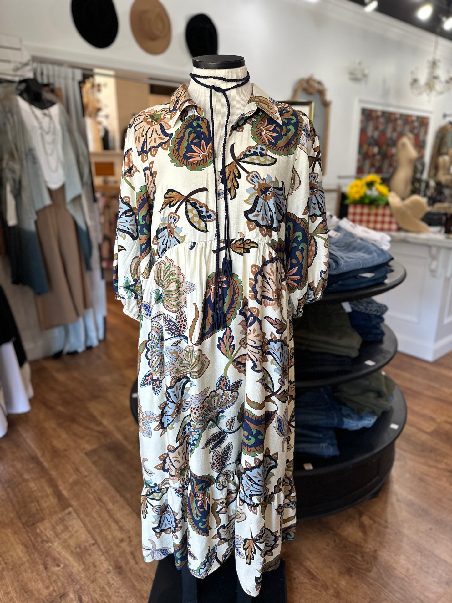 Just Like That Floral Maxi Dress