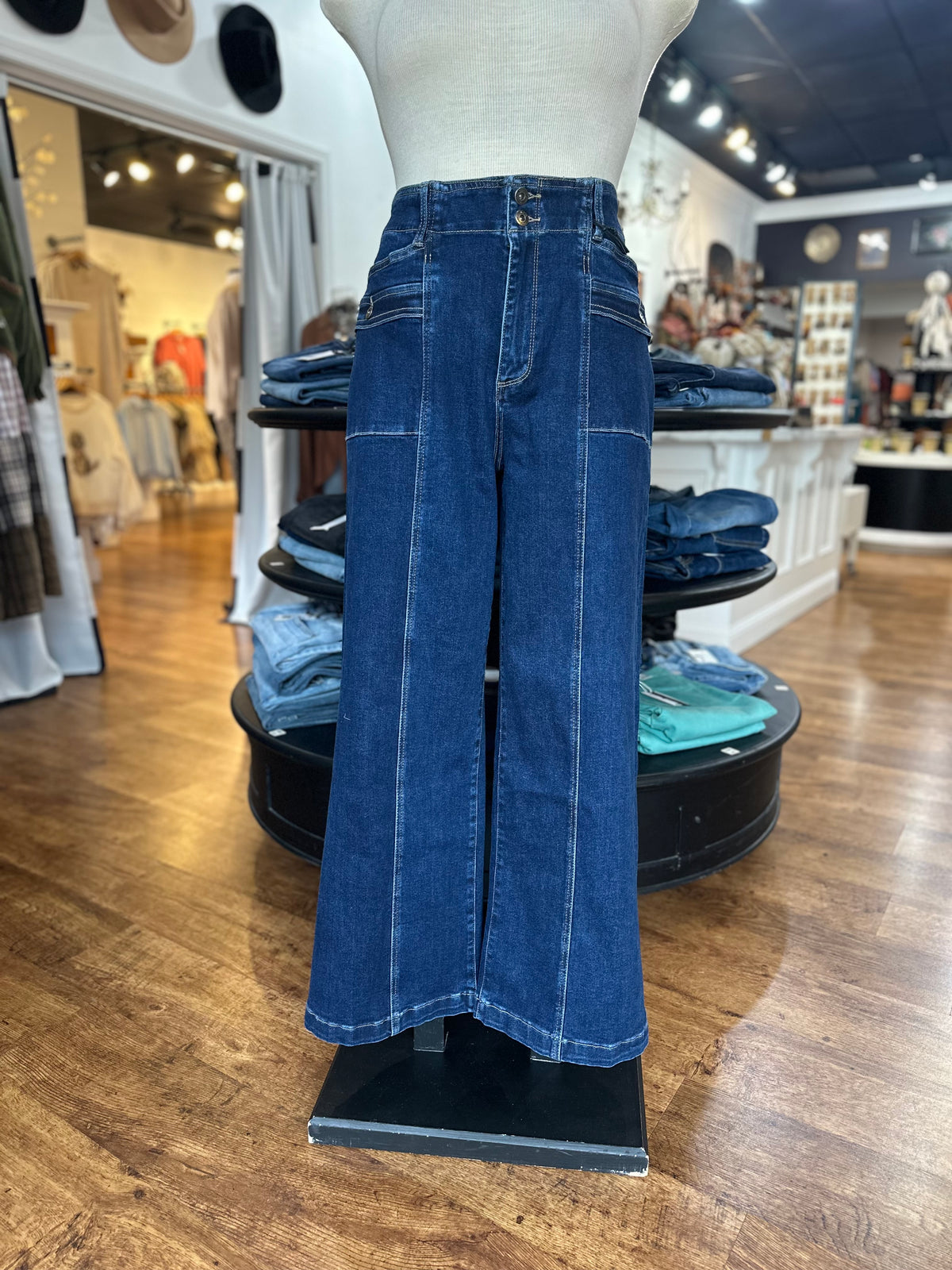 High Rise Wide Leg Jeans ~ FARRAH