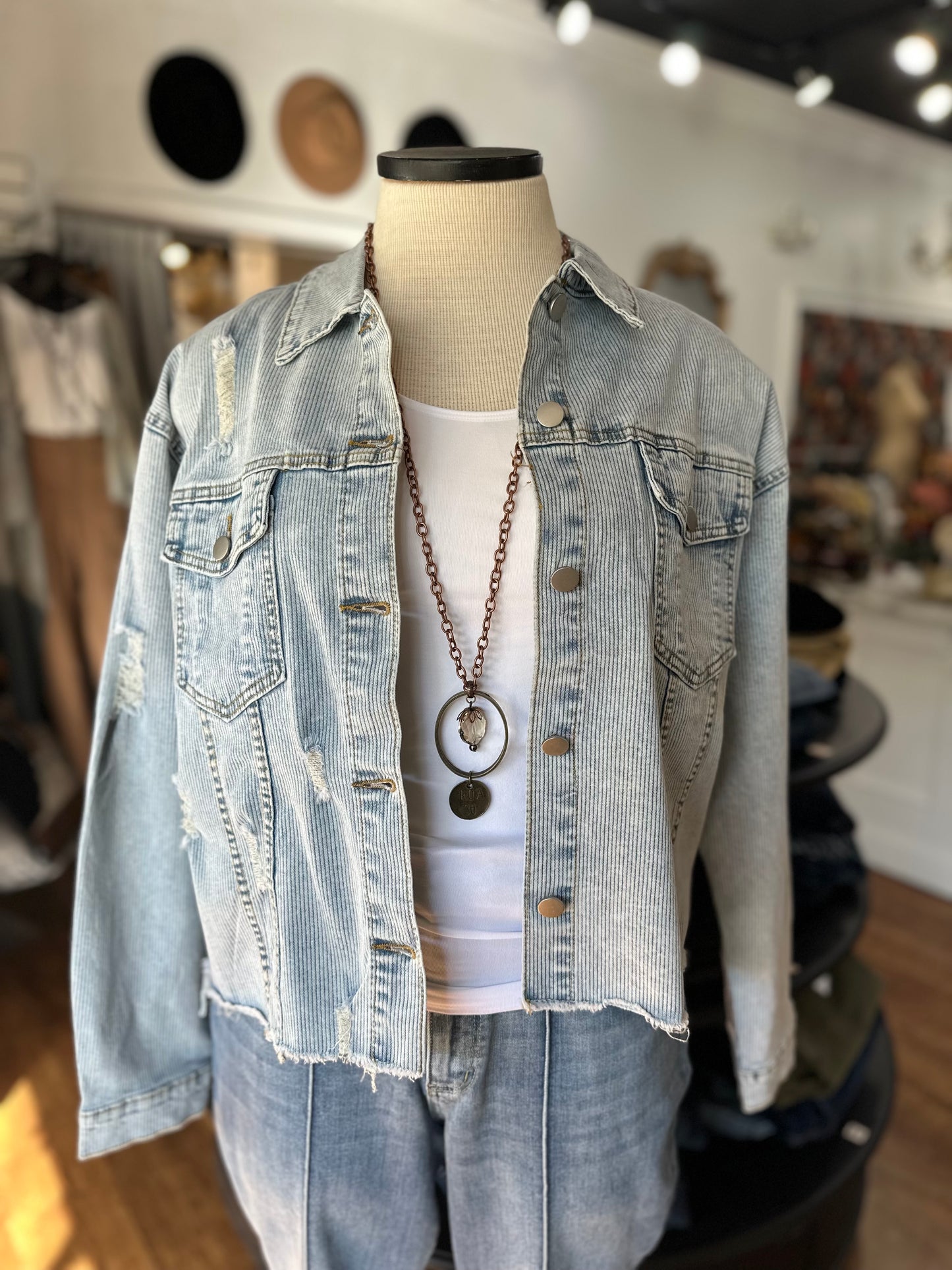 Soho Sleek Corduroy Jacket