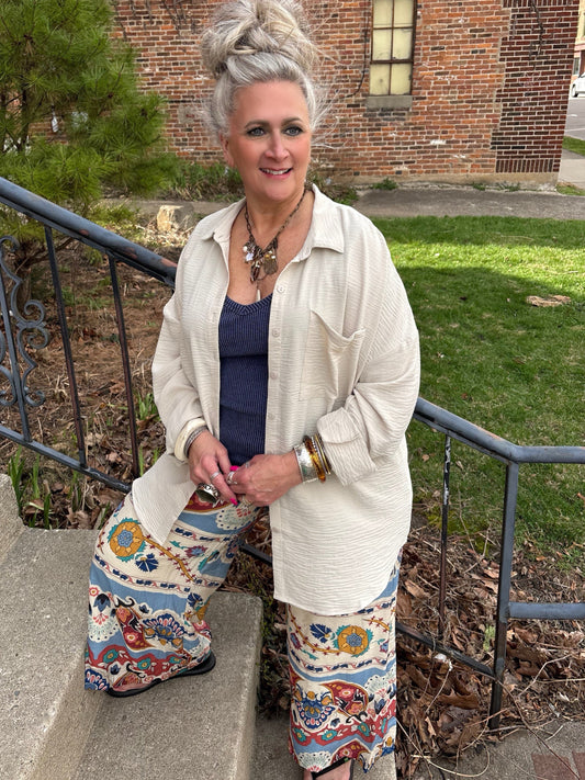 Share Your Story Printed Pants