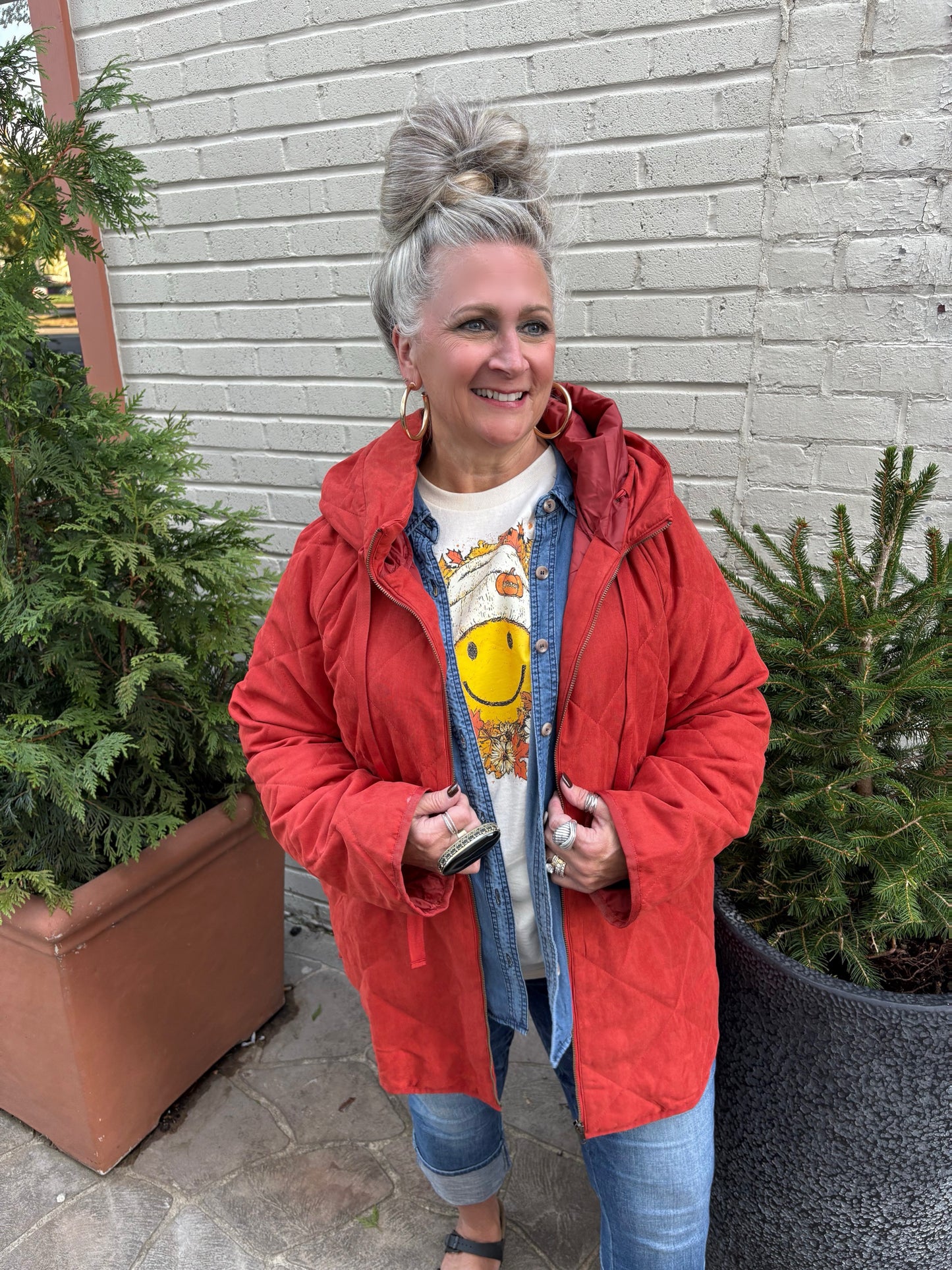 Cozy Moment Quilted Jacket