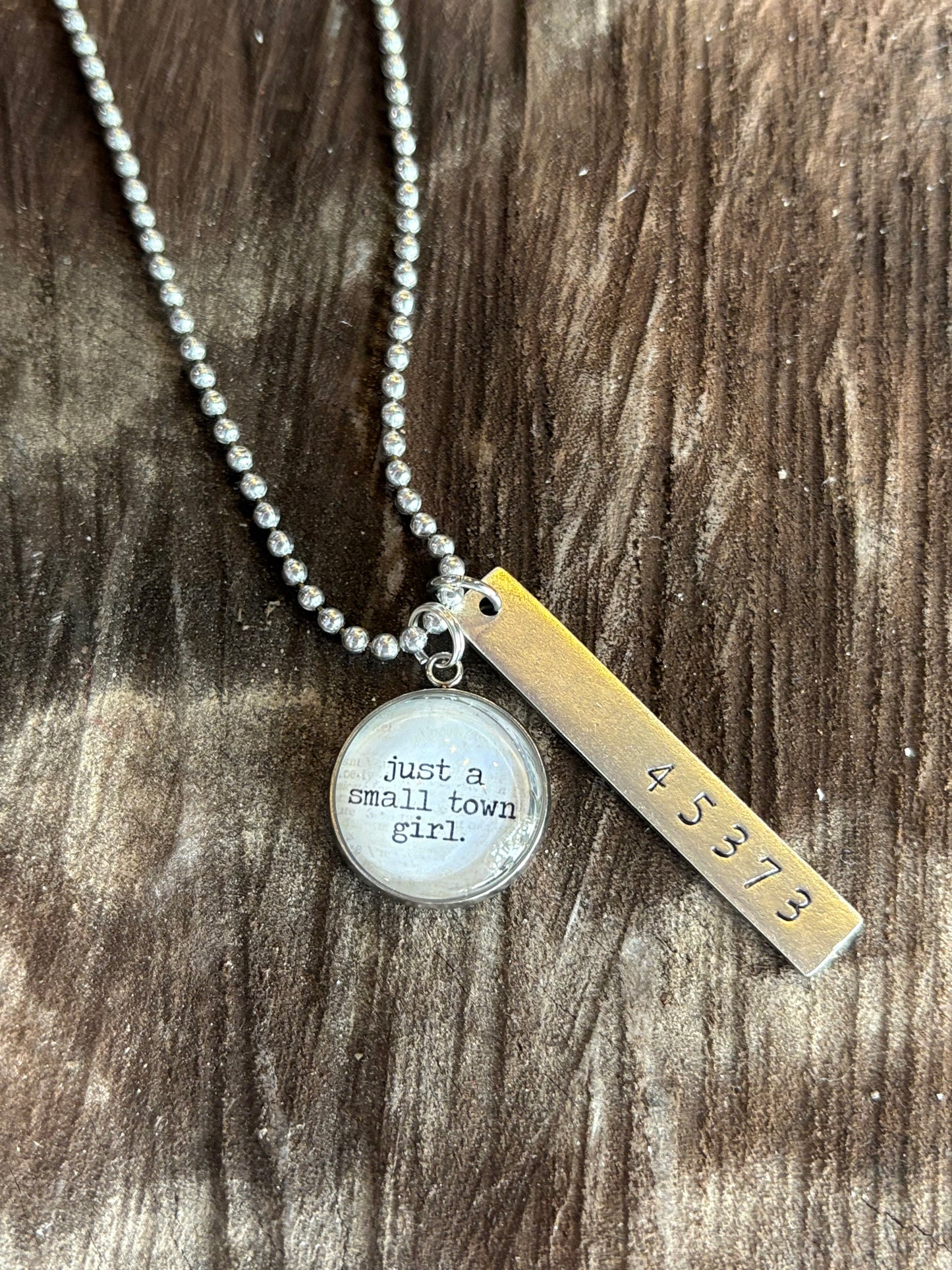Just A Small Town Girl Necklace ~ 45373