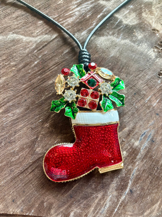 Feeling Jolly Christmas Necklace