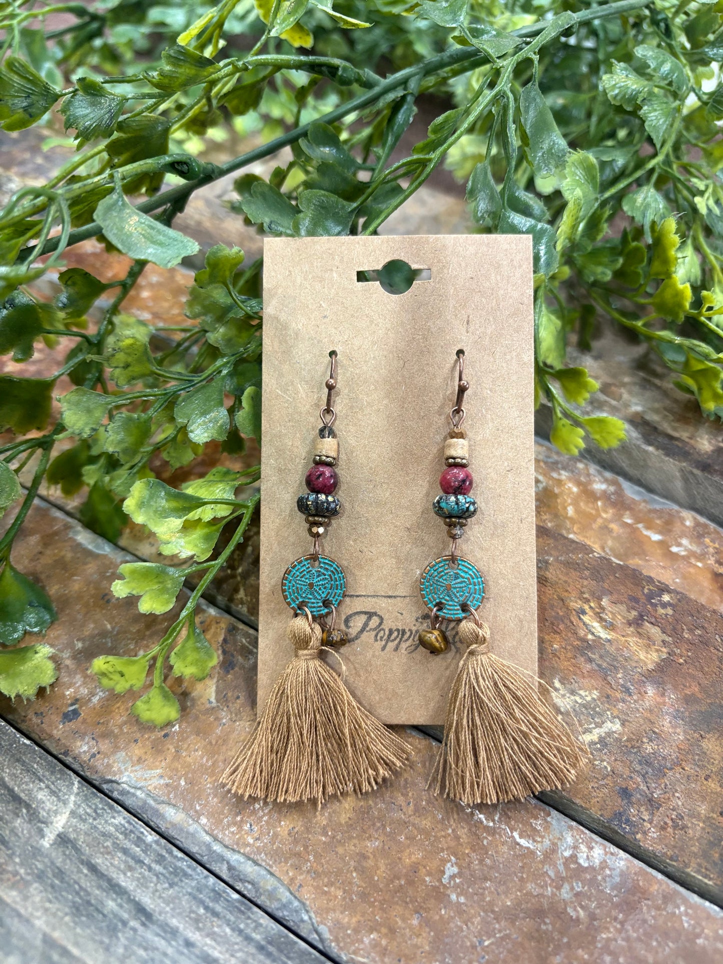 Painted Canyon Tassel Earrings