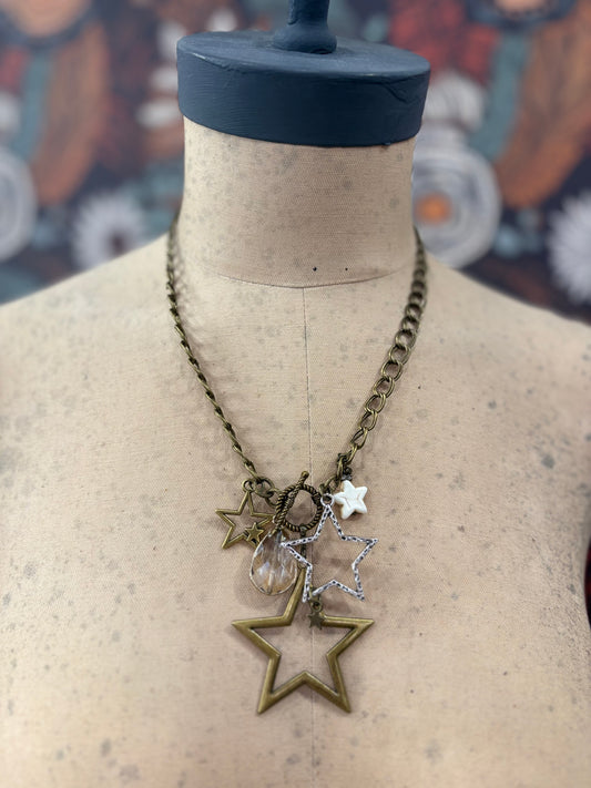 Stardust Soul Charm Necklace