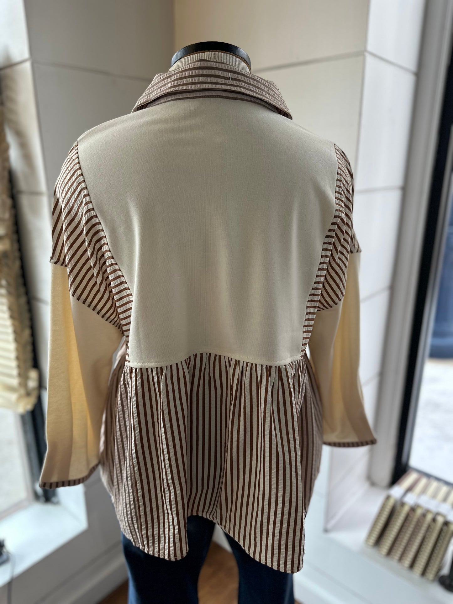 Made In Time Striped Top
