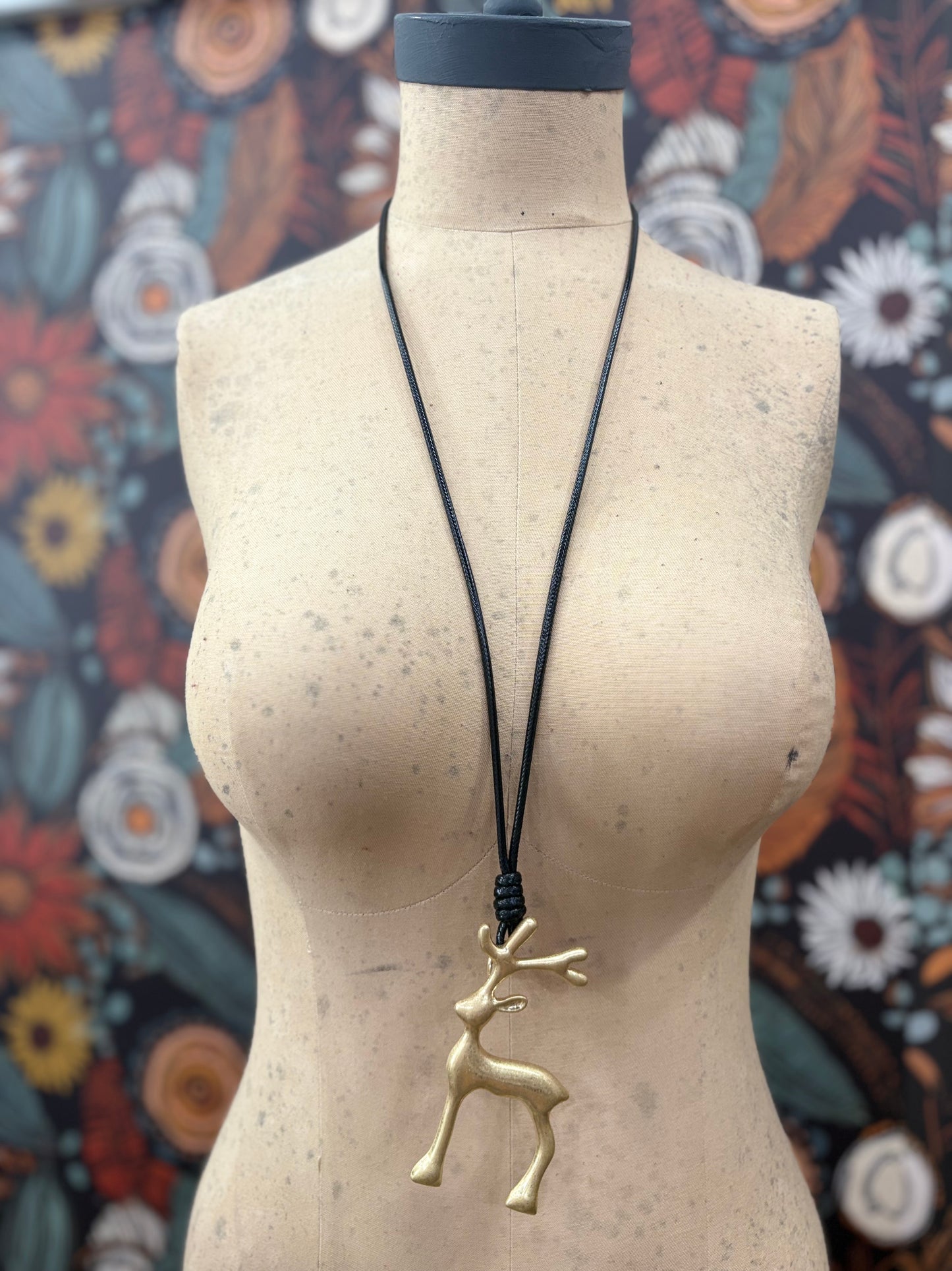 Oh Deer! Christmas Necklace