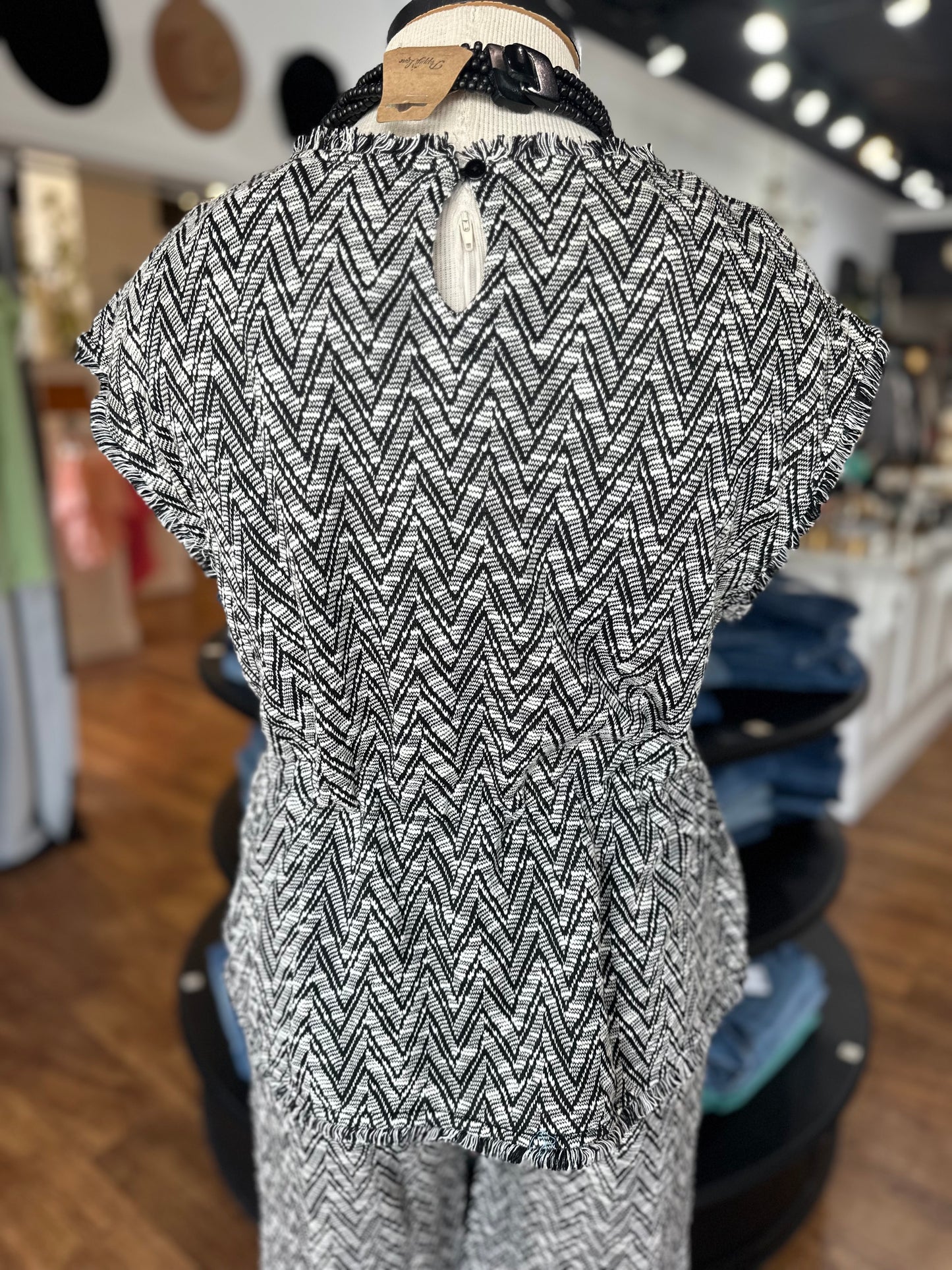 Talk Of The Town Fringe Detail Top