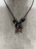 Celestial Cluster Star Charm Necklace