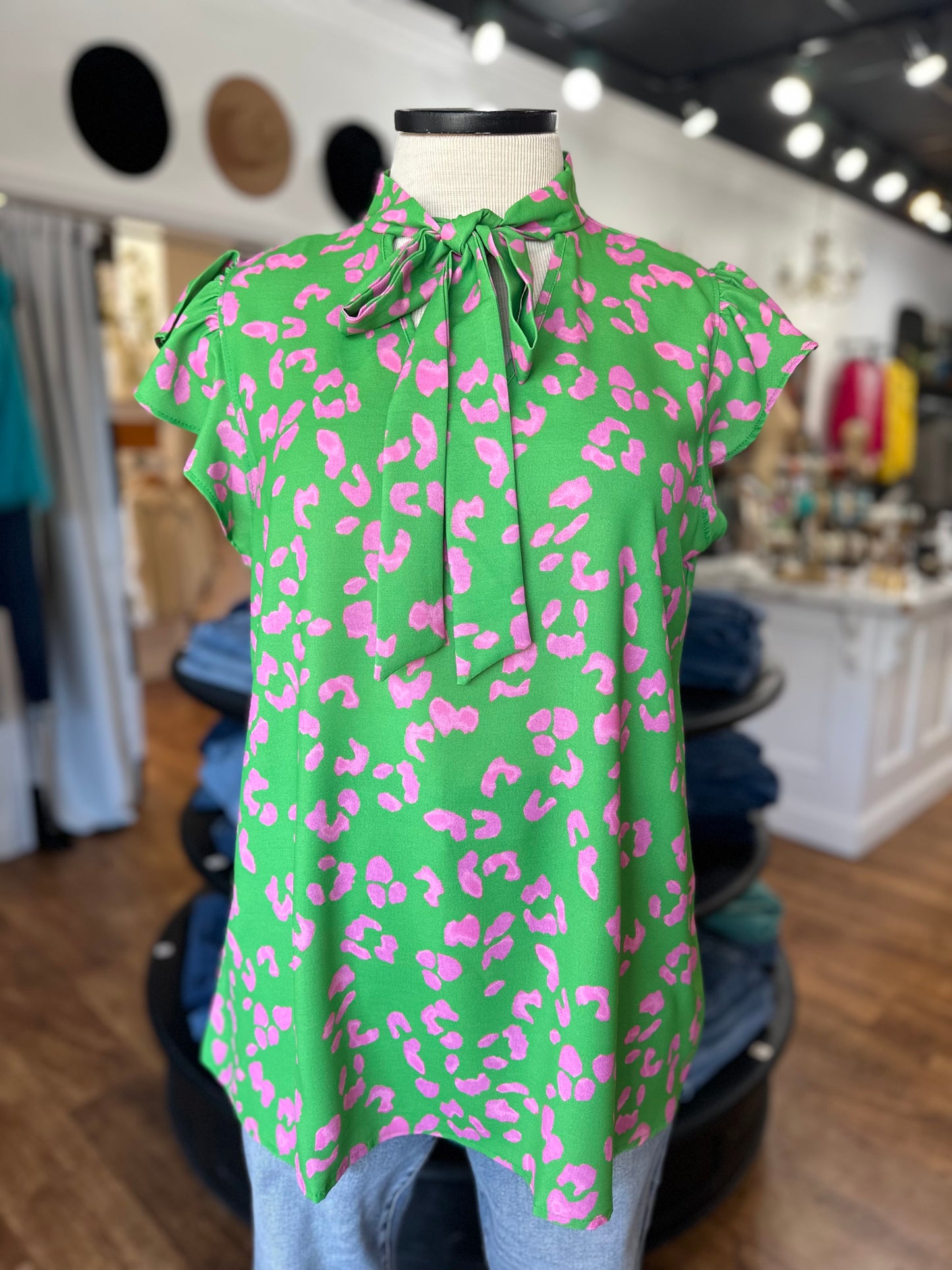 Force Of Nature Bow Tie Top