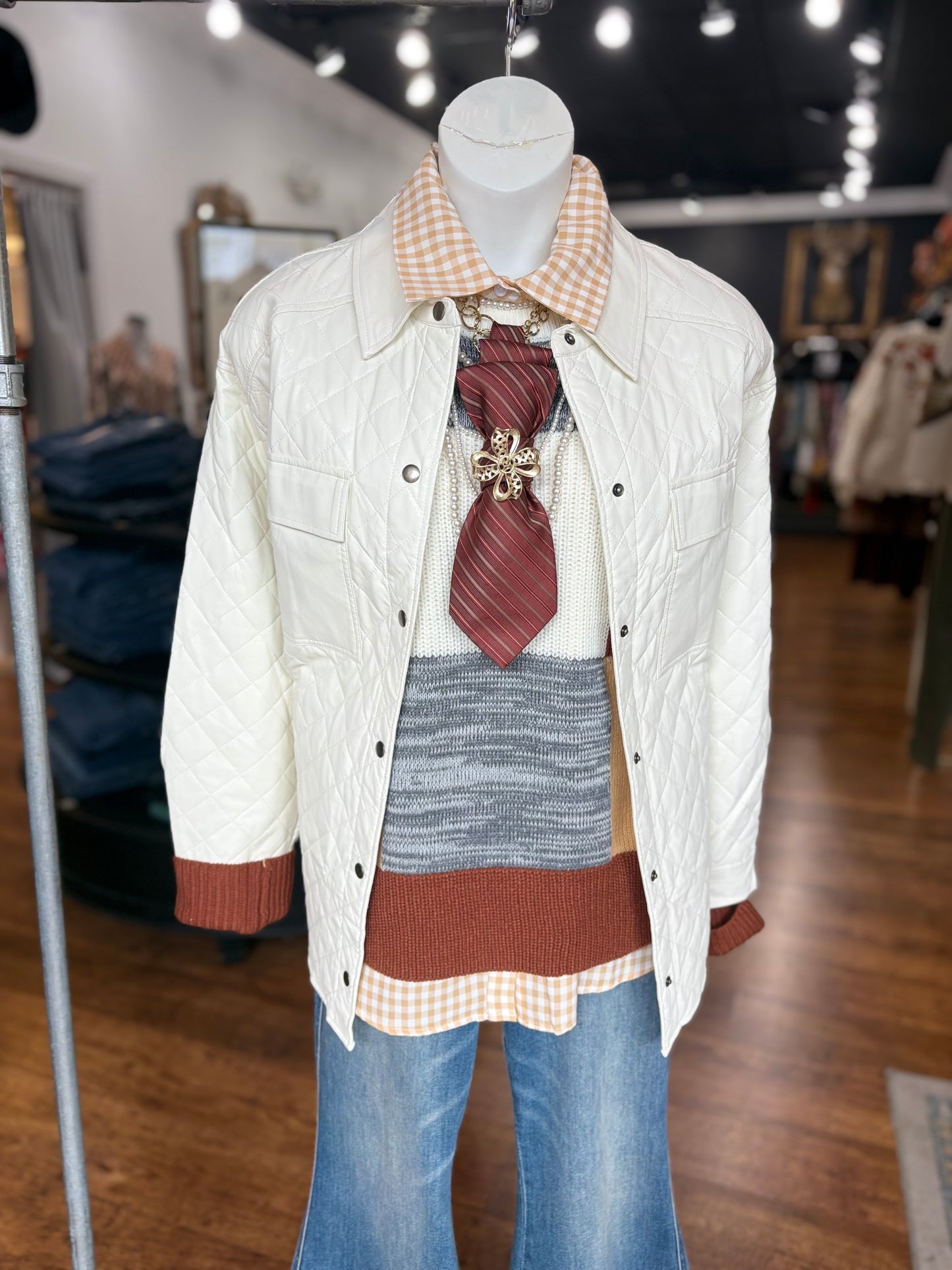 NYC Chic Faux Leather Jacket