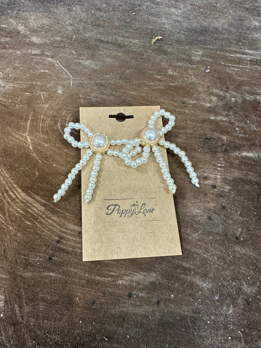 Pretty Little Things Bow Earrings