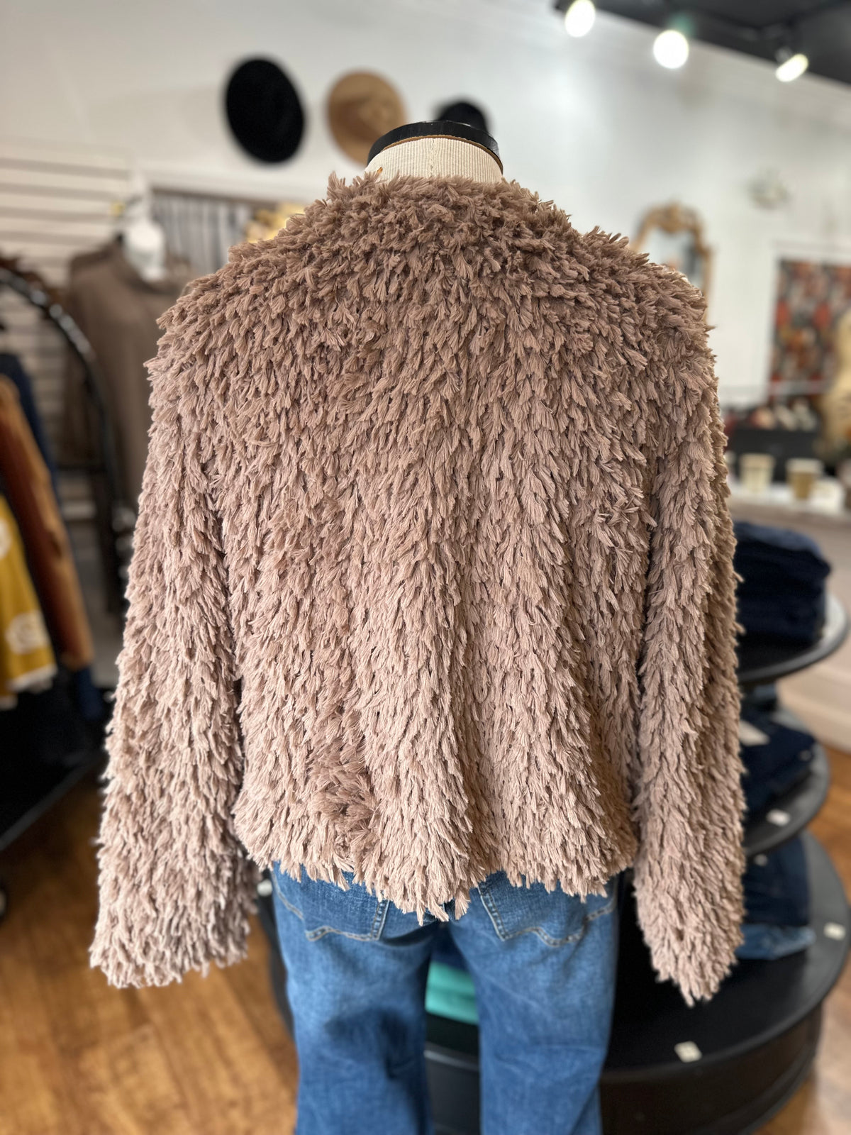 Where You Belong Fur Jacket