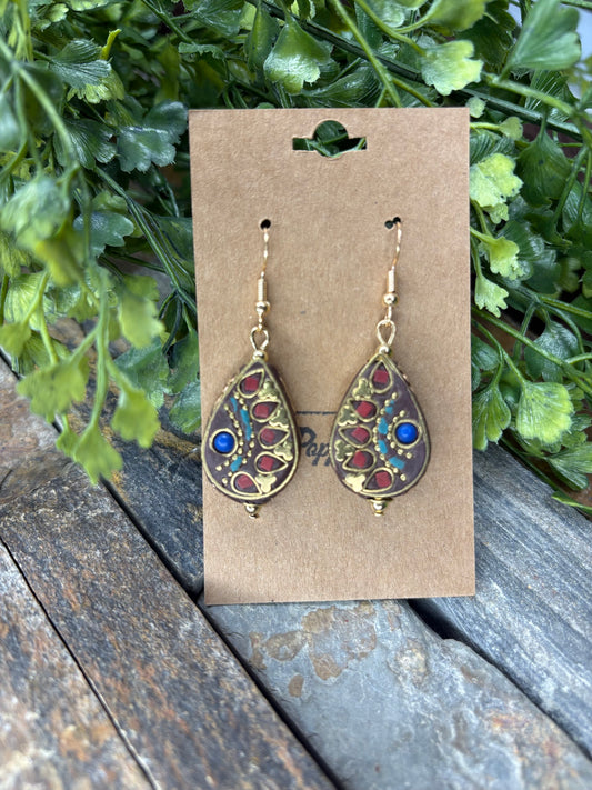 Marrakech Mosaic Drop Earrings