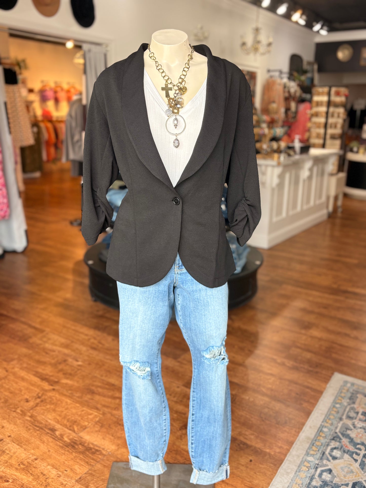 Midtown Muse Black Blazer