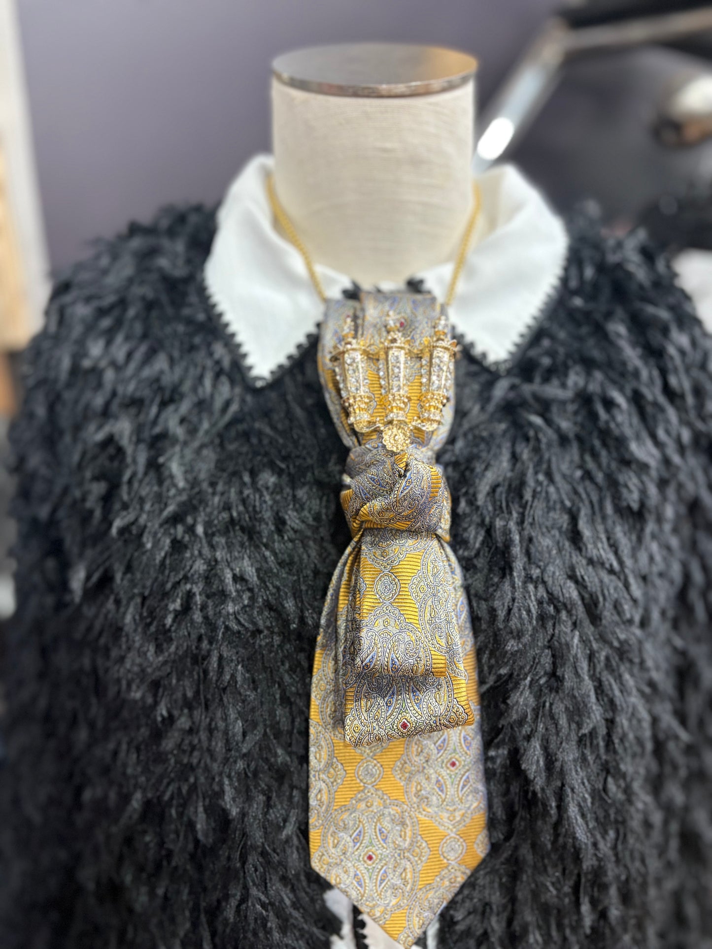 Simply Elegant Necktie Necklace Accessory / Be Our Guest