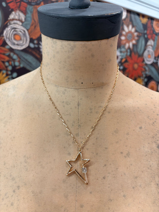 Shine On Darling Star Necklace