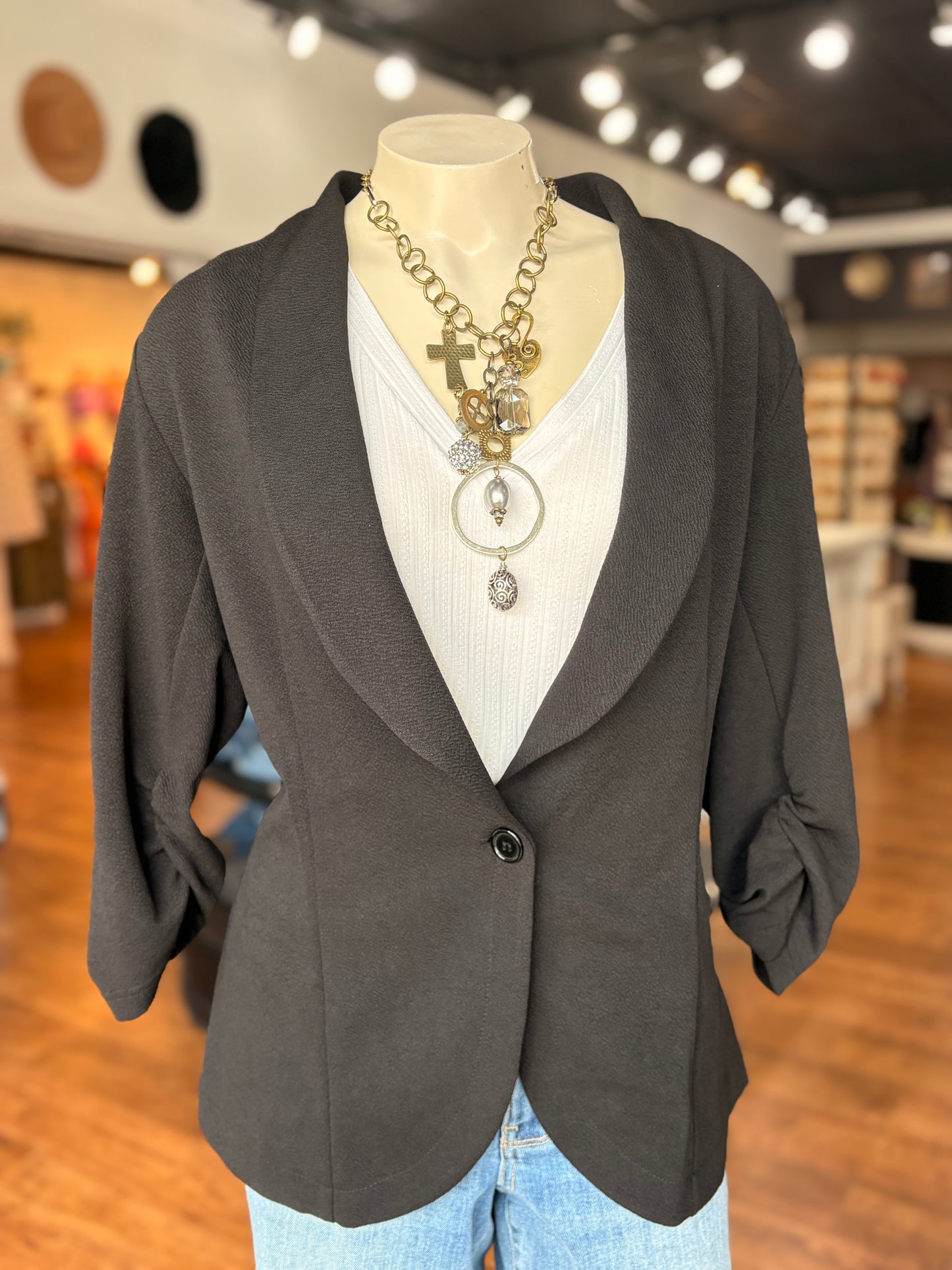 Midtown Muse Black Blazer