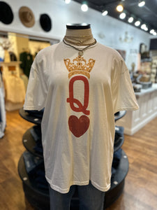 Queen Of Hearts Graphic Tee