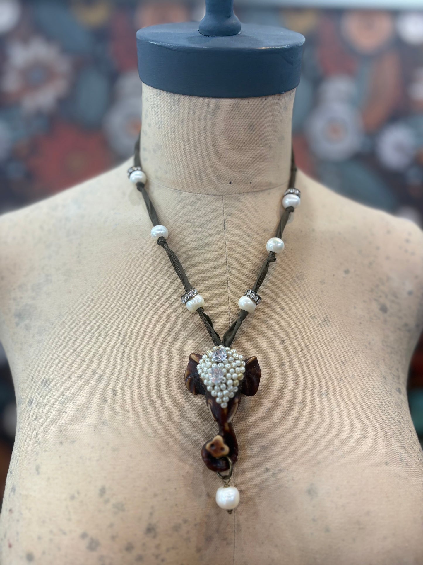 Prairie Nomad Ribbon Necklace / Art by Amy