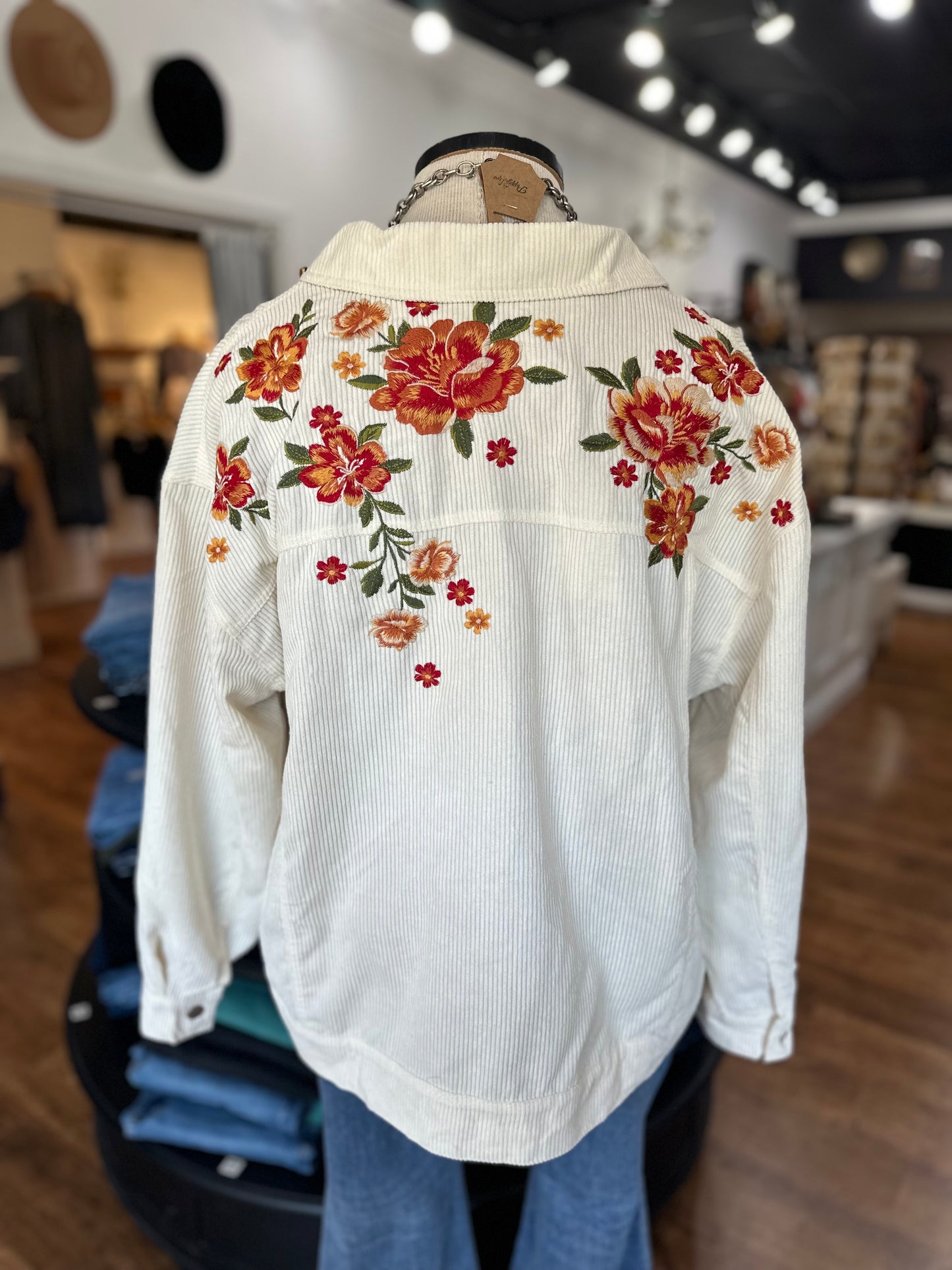 Hayride Honey Corduroy Jacket