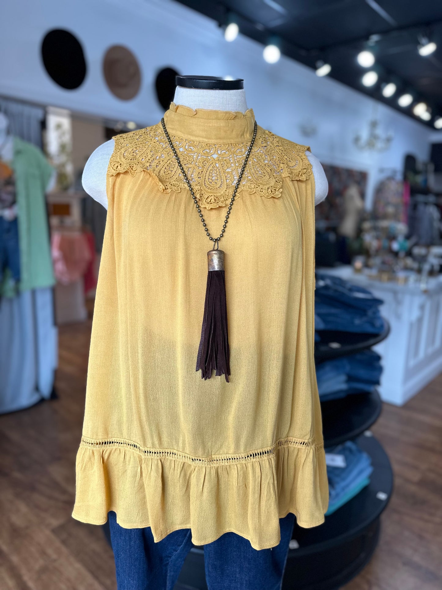 Made In The Sunshine Crochet Top