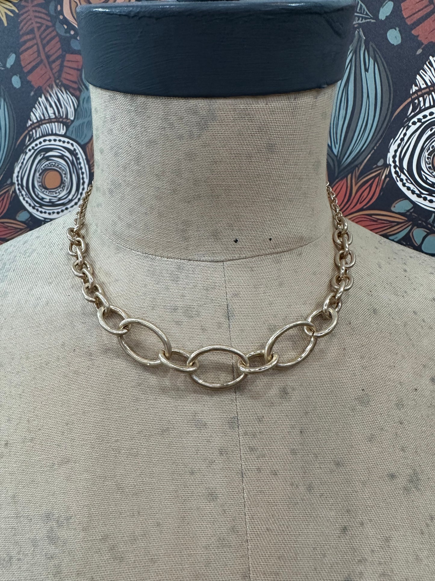 Wait For Me Chain Link Necklace