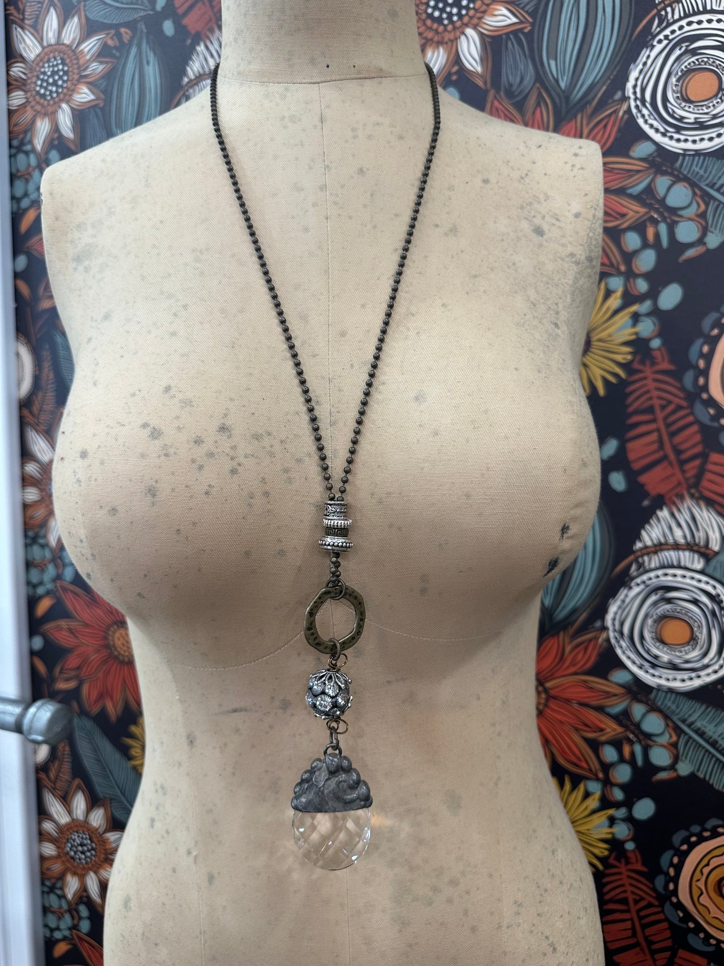 Feeling Noticed Pendant Necklace / Art by Amy