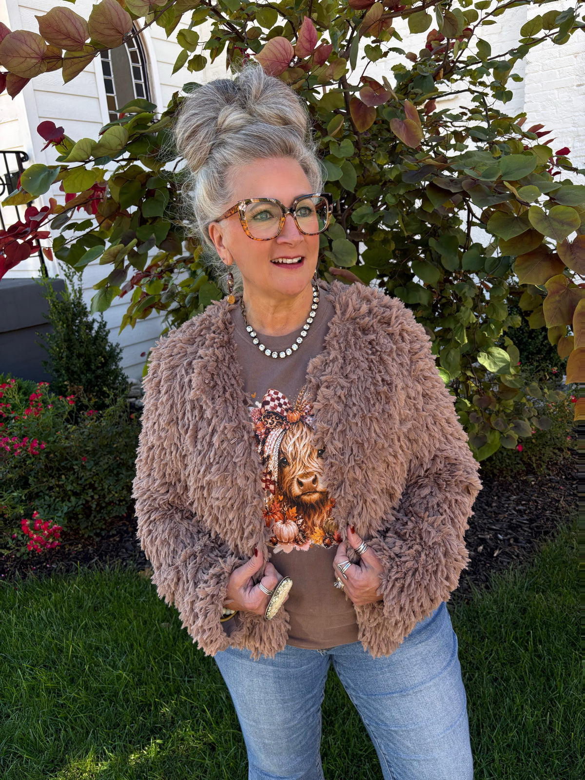 Where You Belong Fur Jacket